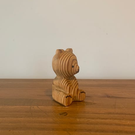 熊ボッコ 北海道 木彫り熊 小 HOKKAIDO JAPAN BEAR VINTAGE