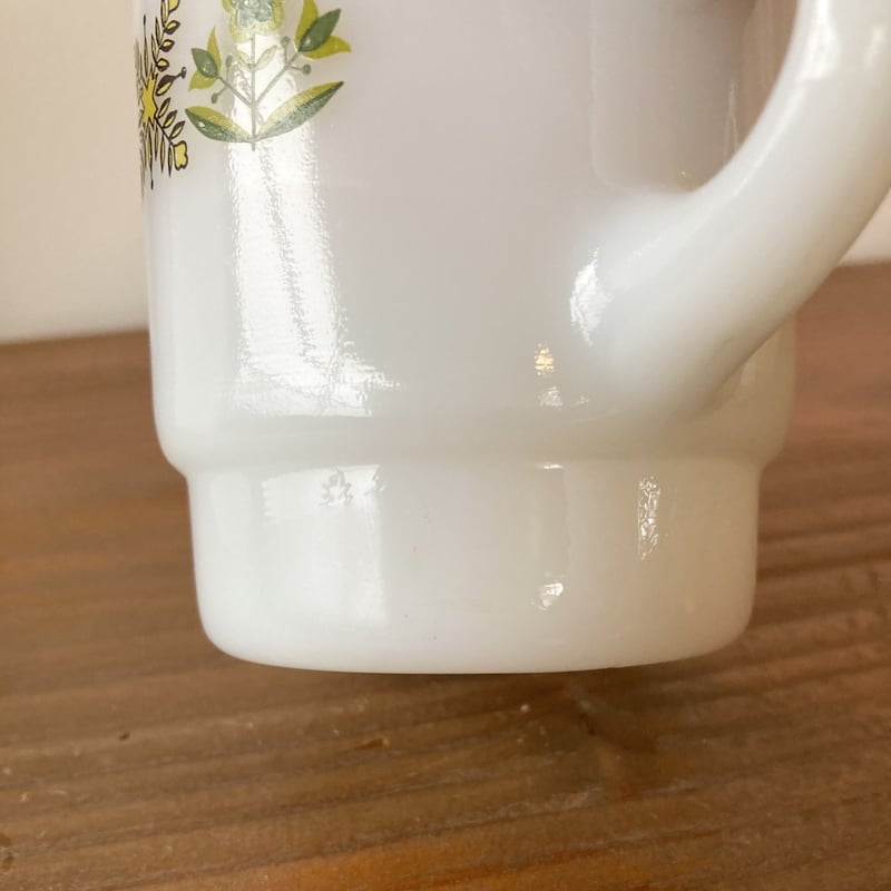 FIRE KING Meadow Green ファイヤーキング メドウグリーン マグカップ |