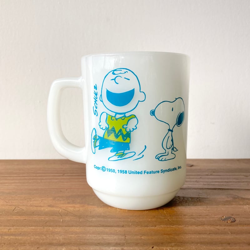 FIRE KING SNOOPY＆CHARLIE BROWN ファイヤーキング スヌーピー