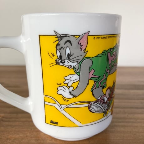 ARCOPAL TOM＆JERRY アルコパル トムとジェリー バスケットボール マグカップ 1989年