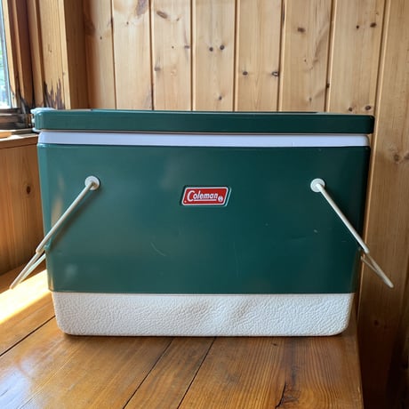 Coleman コールマン クーラーボックス 1968年2月 PATENTS PENDING vintage