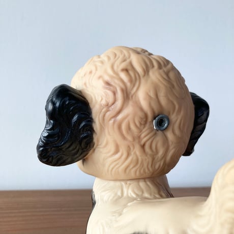 SUN RUBBER Rubber Squeak Doll サンラバー こいぬ ラバードール ルース・E・ニュートン Puppy Dog ブラック