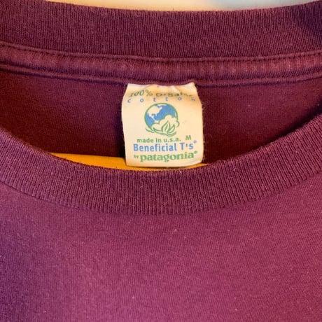 patagonia DESIGNED TO ENDURE S/S TEE  BENEFICIAL 1990s パタゴニア VINTAGE