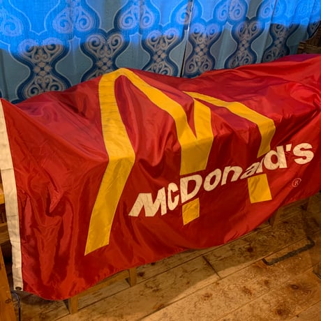 McDonald's VINTAGE FLAG 1970s マクドナルド 旗 VINTAGE