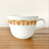 PYREX オールドパイレックス カップ／Butterfly Gold バタフライゴールド