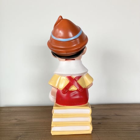1970s PINOCCHIO BANK･PLAY PAL PLASTICS ピノキオ コインバンク 貯金箱