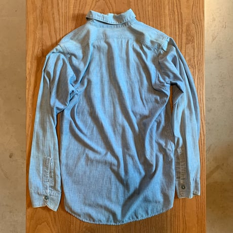 USN Chambray shirts 1940s vintage USA