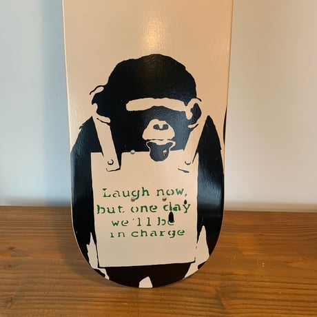 banksy skateboard 2020 JAPAN TOUR keep it real Laugh now. バンクシー ジャパンツアー 数量限定 未使用