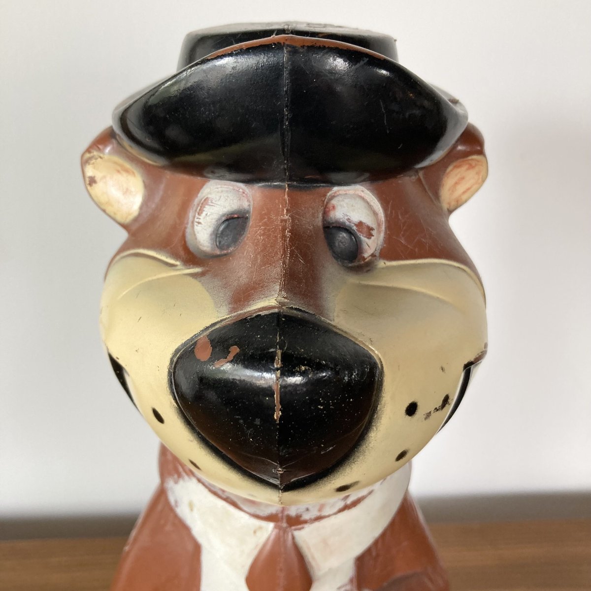 ヨギベア　貯金箱　ハンナバーベラ　60's　ビンテージ　在庫この一点のみ YOGI BEAR Hanna Barbera ヨギベア コインバンク 貯金箱 1961年 |