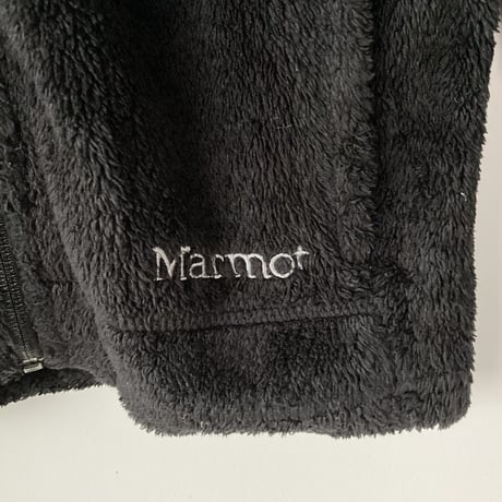 Marmot フリース パーカー WOMENS-S 1990s ／ブラック