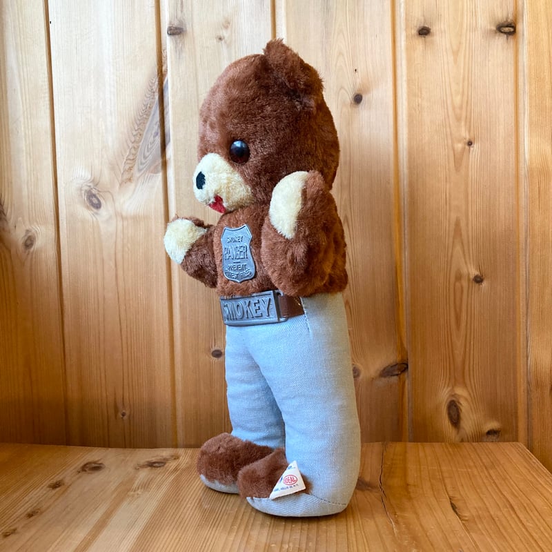SMOKEY BEAR スモーキーベア ぬいぐるみ IDEAL 1960s | MILMOUN SMOKEY BEAR スモーキーベア ぬいぐるみ IDEAL 1960s | MILMOUN