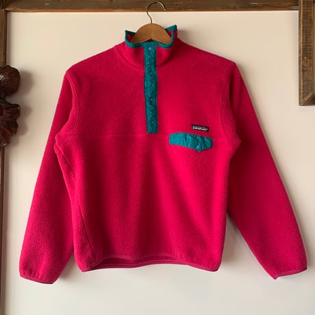 patagonia 1980s-1990s Snap-T Pullover Rマーク 前立てナイロン パタゴニア 美品 made in USA vintage