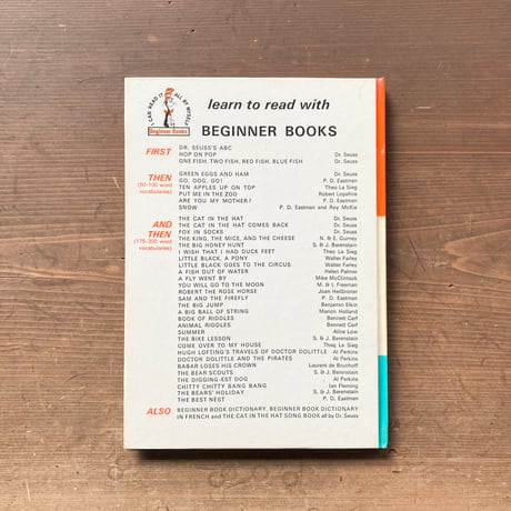 Beginner Books GO,DOG.GO! Dr.Seuss ドクター・スース／P.D.Eestman