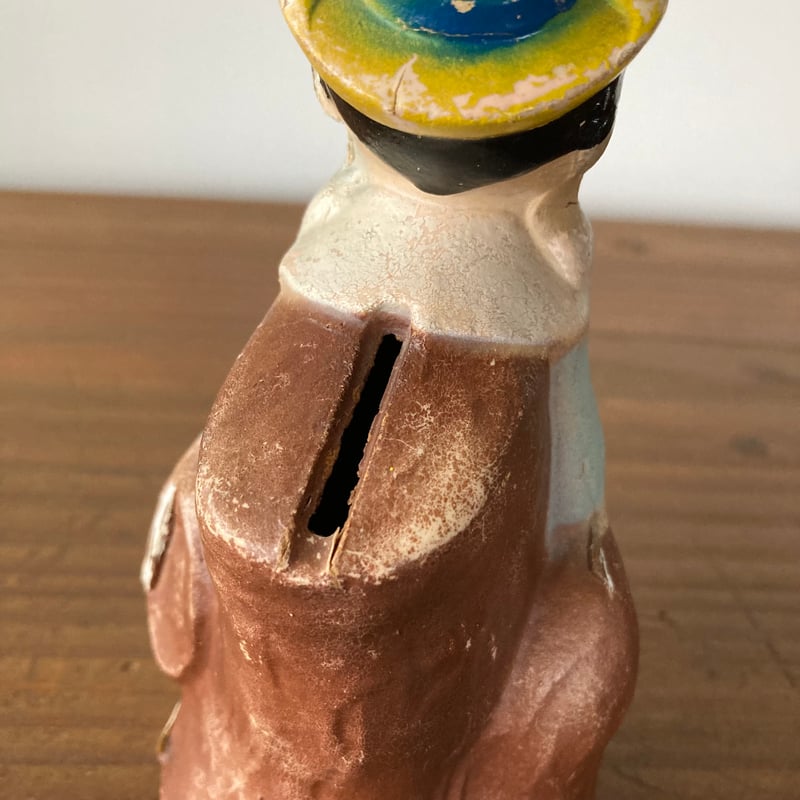 ビンテージ　ピノキオ　ディズニー　貯金箱 WALT DISNEY PRODUCTIONS ピノキオ 大型 貯金箱 高さ約29cm