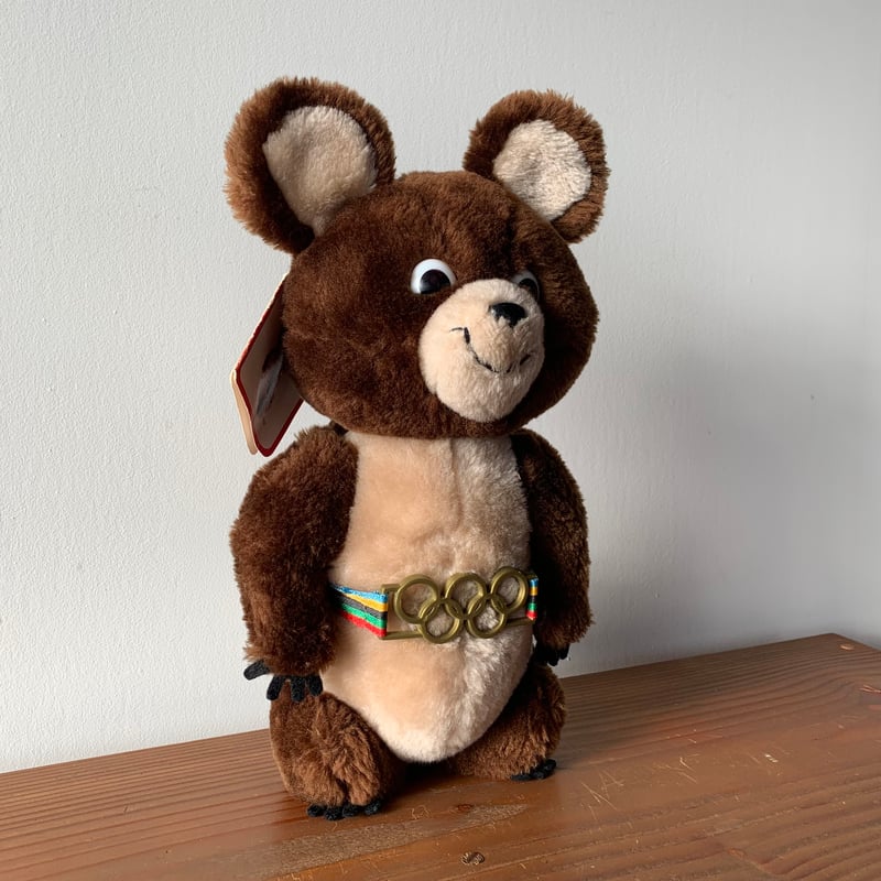 MISHA MOSCOW OLYMPIC GAMES 1980 vintage ミーシャ 19