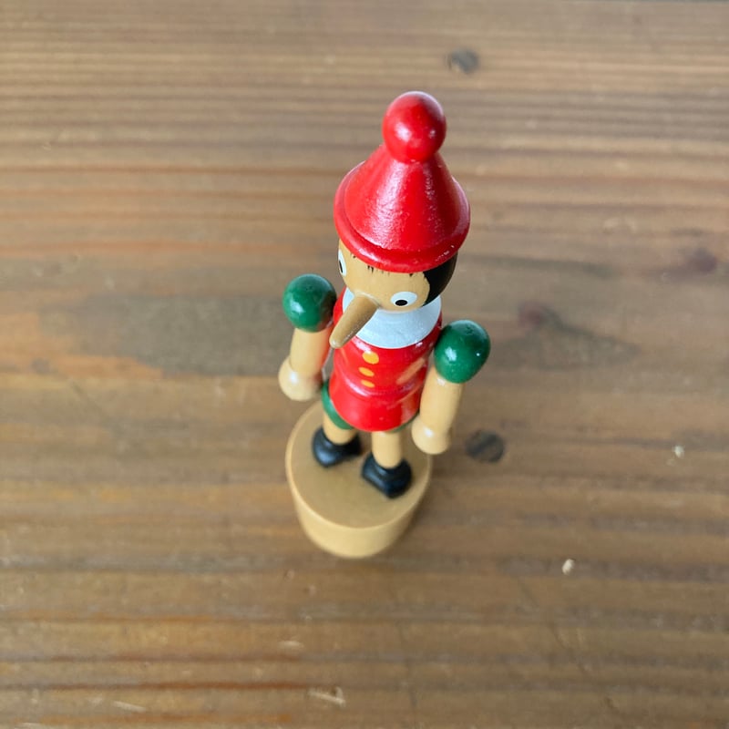 WOODEN PINOCCHIO 木製ピノキオ プッシュパペット | MILMOUNTAIN