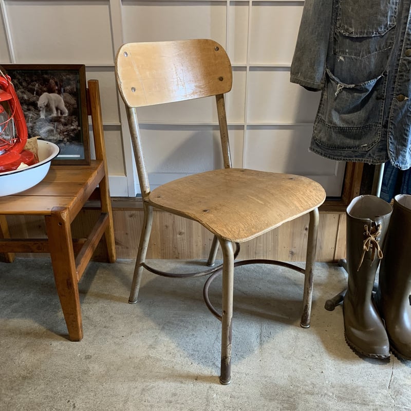スクールチェア イングランド UK 椅子 1950年代 | MILMOUNTAIN STORE