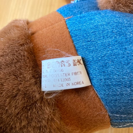 SMOKEY BEAR スモーキーベア ぬいぐるみ THREE BEARS 1980s