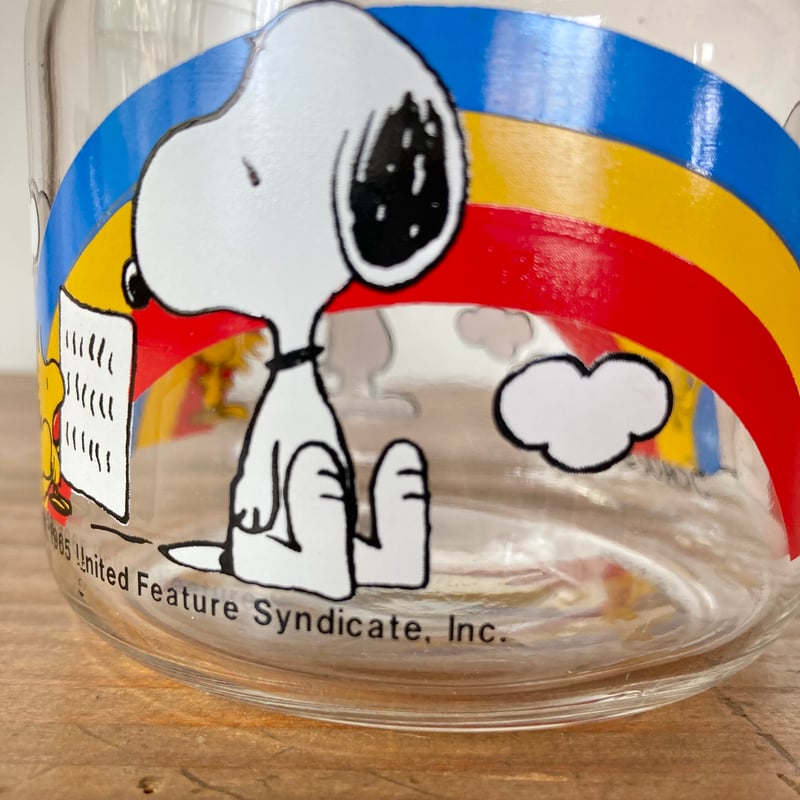 SNOOPY スヌーピー ガラスキャニスター 2点セット | MILMOUNTAIN STORE
