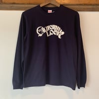 The CALIFORNIA LOOK L/S TEE ネイビー