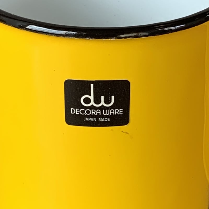 DECORA WARE ホーローマグカップ 黄 | MILMOUNTAIN STORE