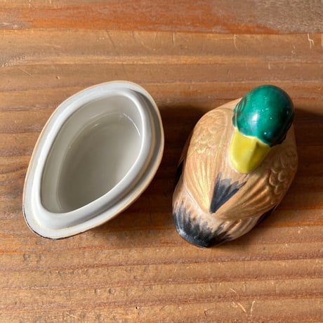 鳥の小さな器／カモ