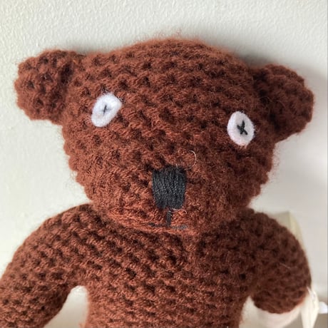 Mr.Bean Teddy ミスター・ビーン テディベア Tiger Television 1997年 紙タグつき／17㎝ ②