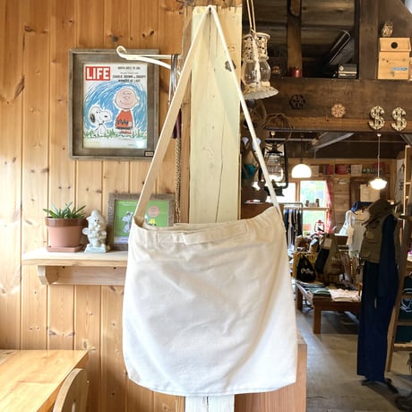 MILMOUNTAIN I♡mil ヘビーキャンバス2WAYショルダーバッグ