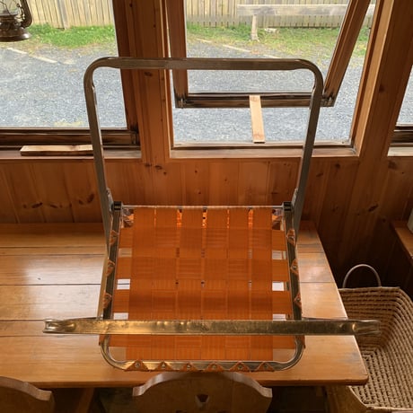 LAWN CHAIR VINTAGE 1960年代 〜1970年代 オレンジ