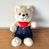 Lee Bear Teddy Bear リー テディベア ぬいぐるみ 紙タグつき 1980s／ホワイト