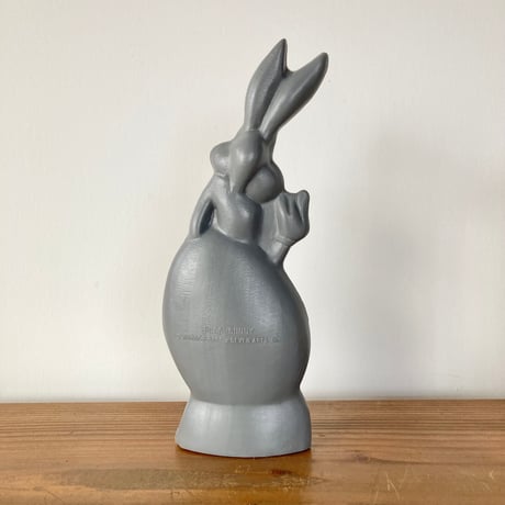 BUGS BUNNY LUNEY TUNES バッグスバニー プラスチック フィギュア SEVEN ARTS／グレー