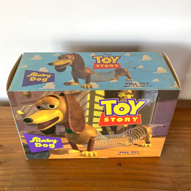 Disney TOY STORY SLINKY DOG トイストーリー スリンキードッグ プル
