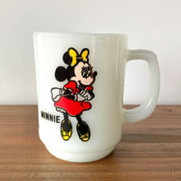 FIRE KING ANCHOR HOCKING Disney Old Minnie PEPSI ファイヤーキング オールドミニー マグカップ