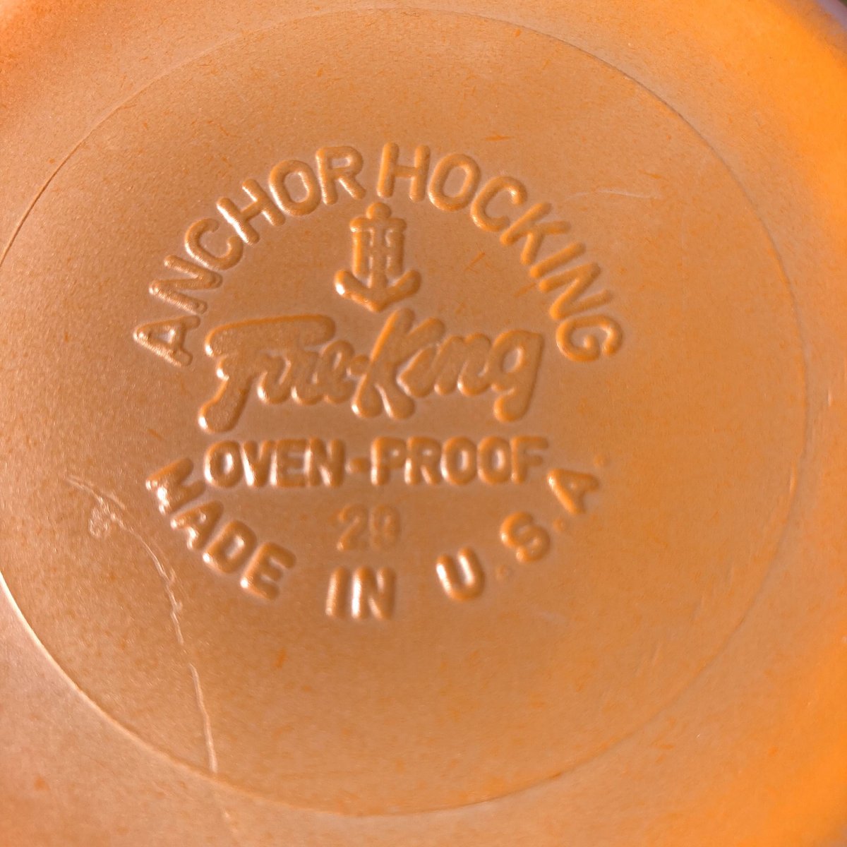 ファイヤーキング　ゲイファド　シリーズ　スープボウル　オレンジ　プルーン　リンゴ ファイヤーキング ゲイファド シリーズ スープボウル オレンジ