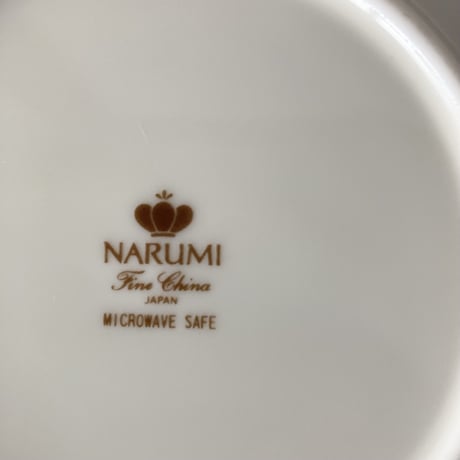 NARUMI Fine China ブドウ＆リーフ柄 ケーキ皿 2枚セット