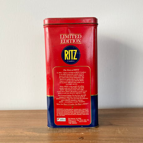 NABISCO RITZ ナビスコ リッツ ティン缶 1980s