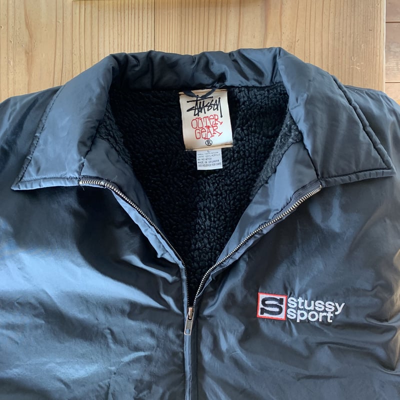 STUSSY コーチジャケット 裏ボア付き 1990年代 | MILMOUNTAIN STORE STUSSY コーチジャケット 裏ボア付き 1990年代 | MILMOUNTAIN STORE