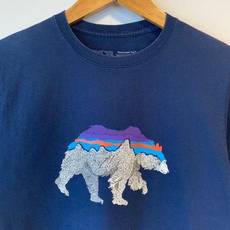 patagonia  BACK FOR GOOD BEAR S/S  パタゴニア オーガニックコットン 熊 ベアー VINTAGE