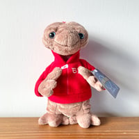 E.T.ぬいぐるみ 赤パーカー UNIVERSAL STUDIOS 紙タグつき