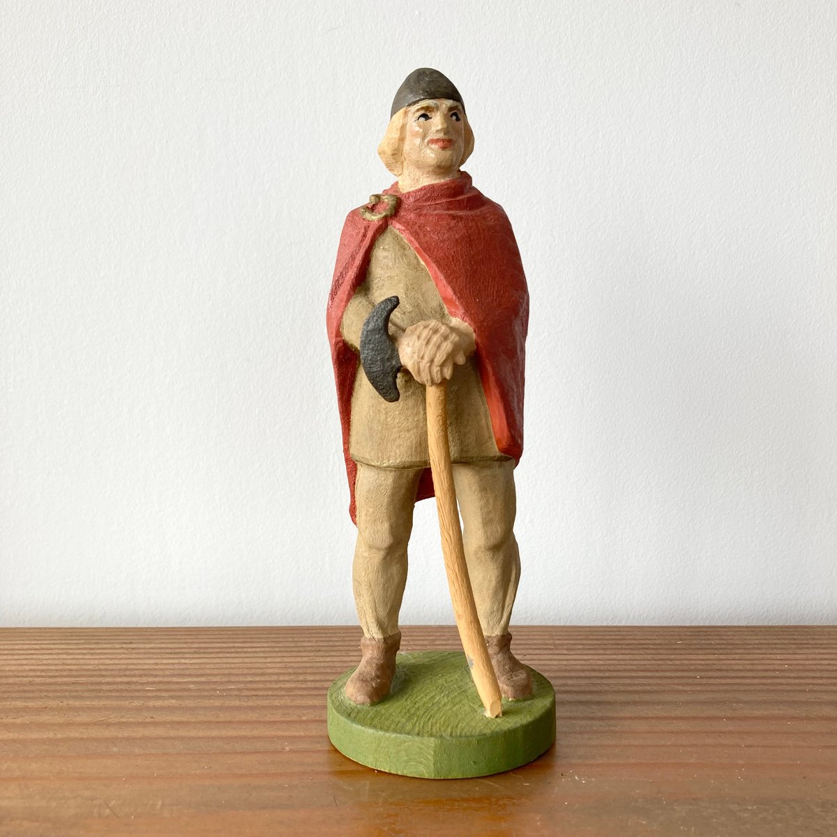 HENNING ヘニング ノルウェー 木彫 バイキング像 ヘニング・エンゲルセン HENNING Wood Carving へニング木彫り彫刻／バイキング男性 | MILMOU