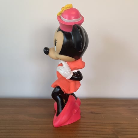 1980s MINNIE  MOUSE BANK･ILLCO ミニーマウス コインバンク 貯金箱