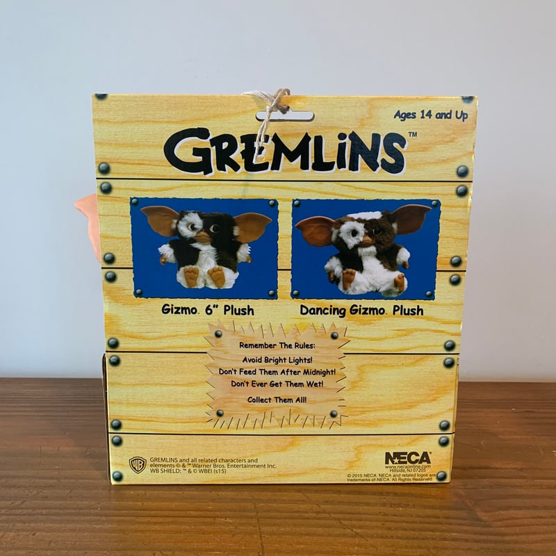 GIZMO GREMLINS PLUSH DOLL NECA ギズモ グレムリンズ vinta