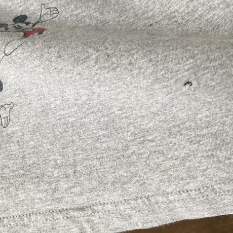 DISNEY MICKEY 総柄プリント S/S TEE 1990s