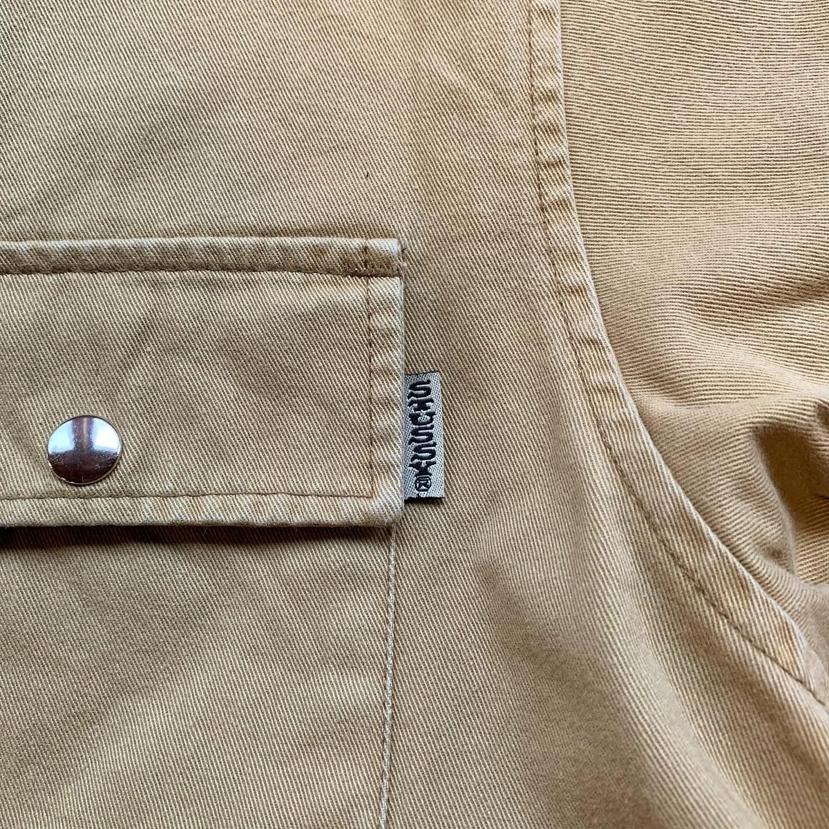 STUSSY made in USA 1990年代 ドリズラージャケット ワーク STUSSY made in USA 1990年代 ドリズラージャケット ワーク