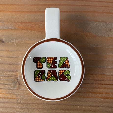 レトロ小皿／TEA BAG