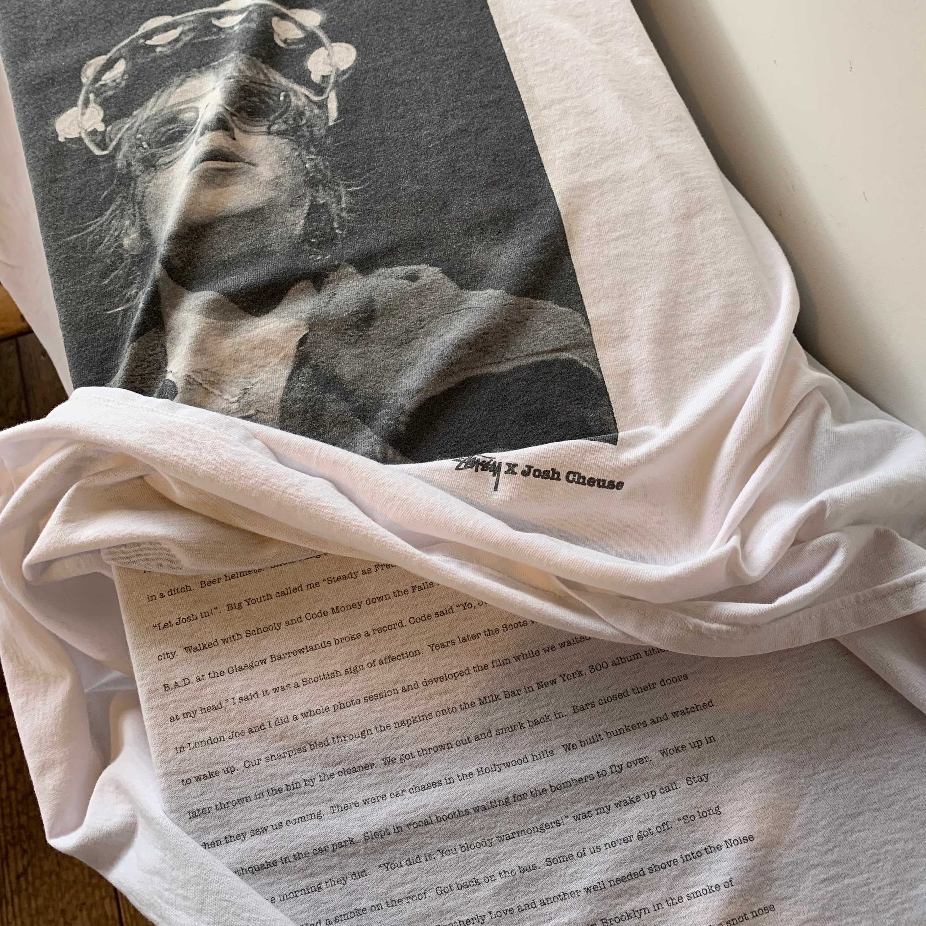 stussy x Josh Cheuse Liam Gallagher oasis STUSS