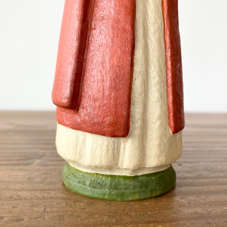 HENNING Wood Carving へニング木彫り彫刻／バイキング女性