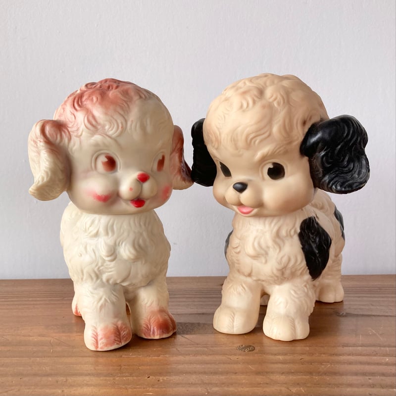 SUN RUBBER Rubber Squeak Doll サンラバー こいぬ ラバードール
