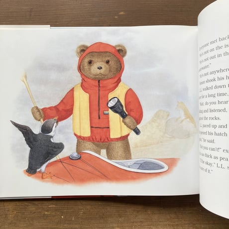 L.L.Bear's Island Adventure 1992年 L.L.Beanの絵本☆レア