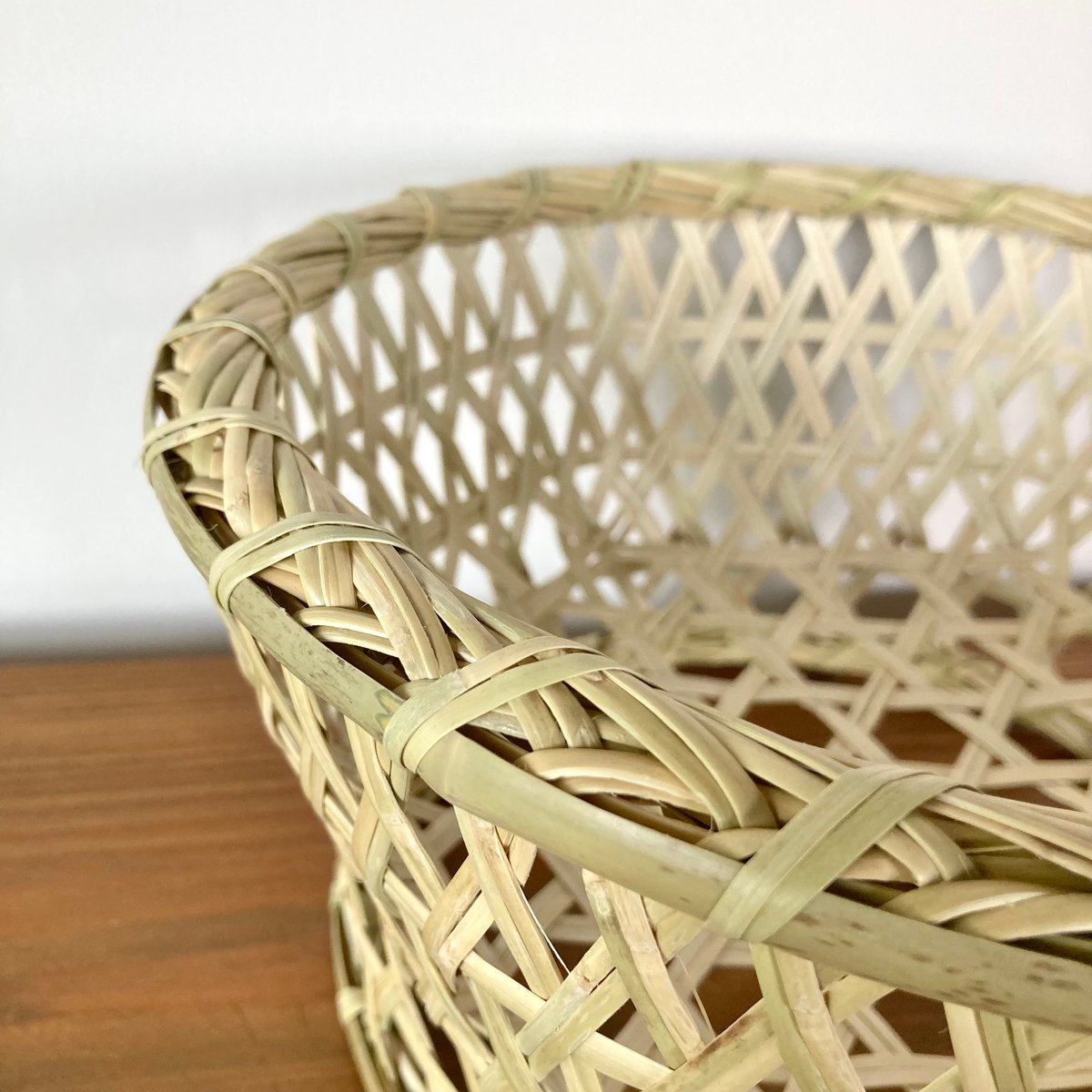 岩手県 鳥越竹細工 ごかご 茶碗かご スズ竹 すず竹 ごかご 椀かご(小）／岩手県一戸 鳥越竹細工